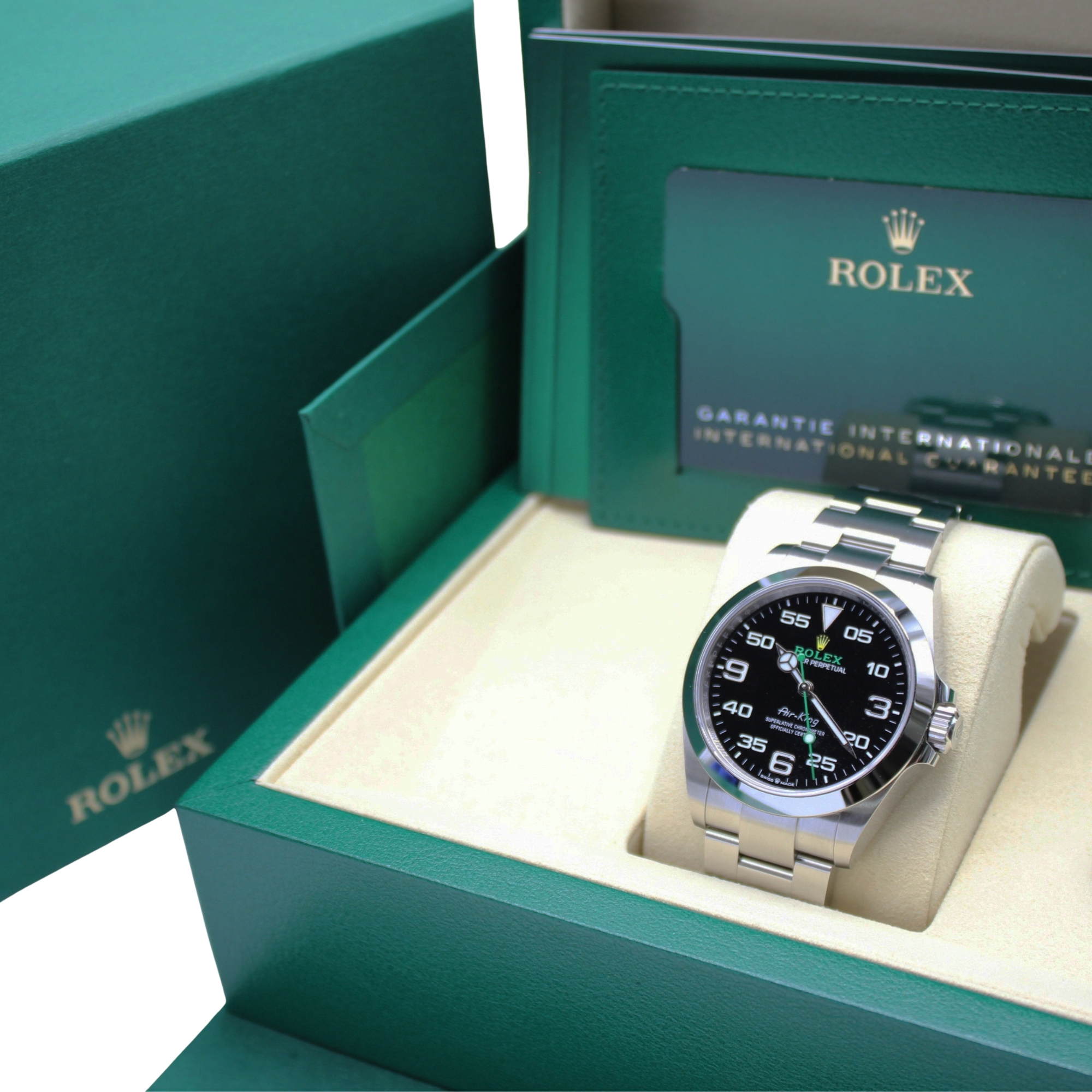 Rolex Air-King 40mm Black Dial Stainless Steel 126900 - Image 7