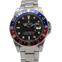 Rolex GMT-Master 40mm 'Pepsi' Black Dial Stainless Steel 1675