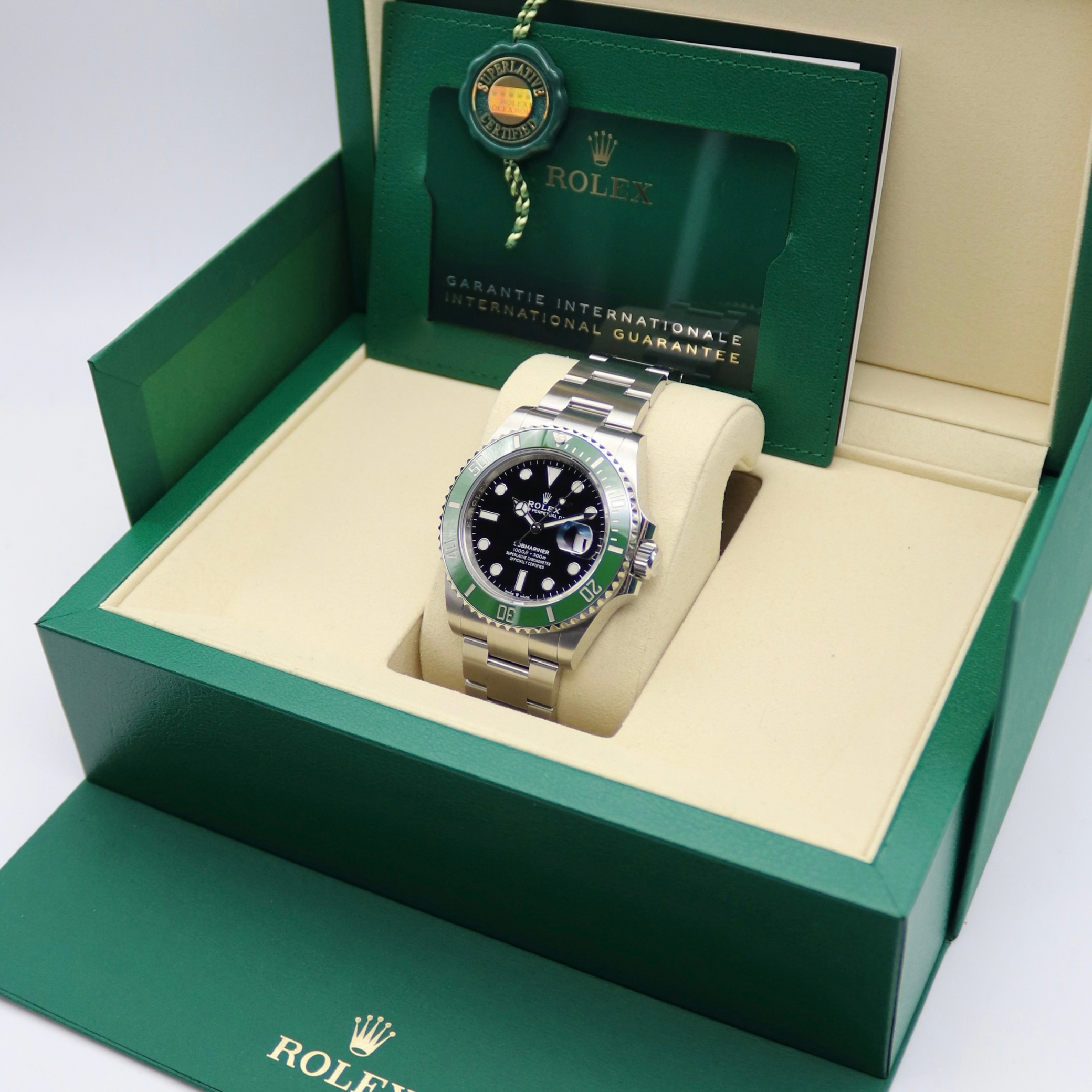 Rolex Submariner Date 41mm 'Starbucks' Green Bezel Stainless Steel 126610LV - Image 7