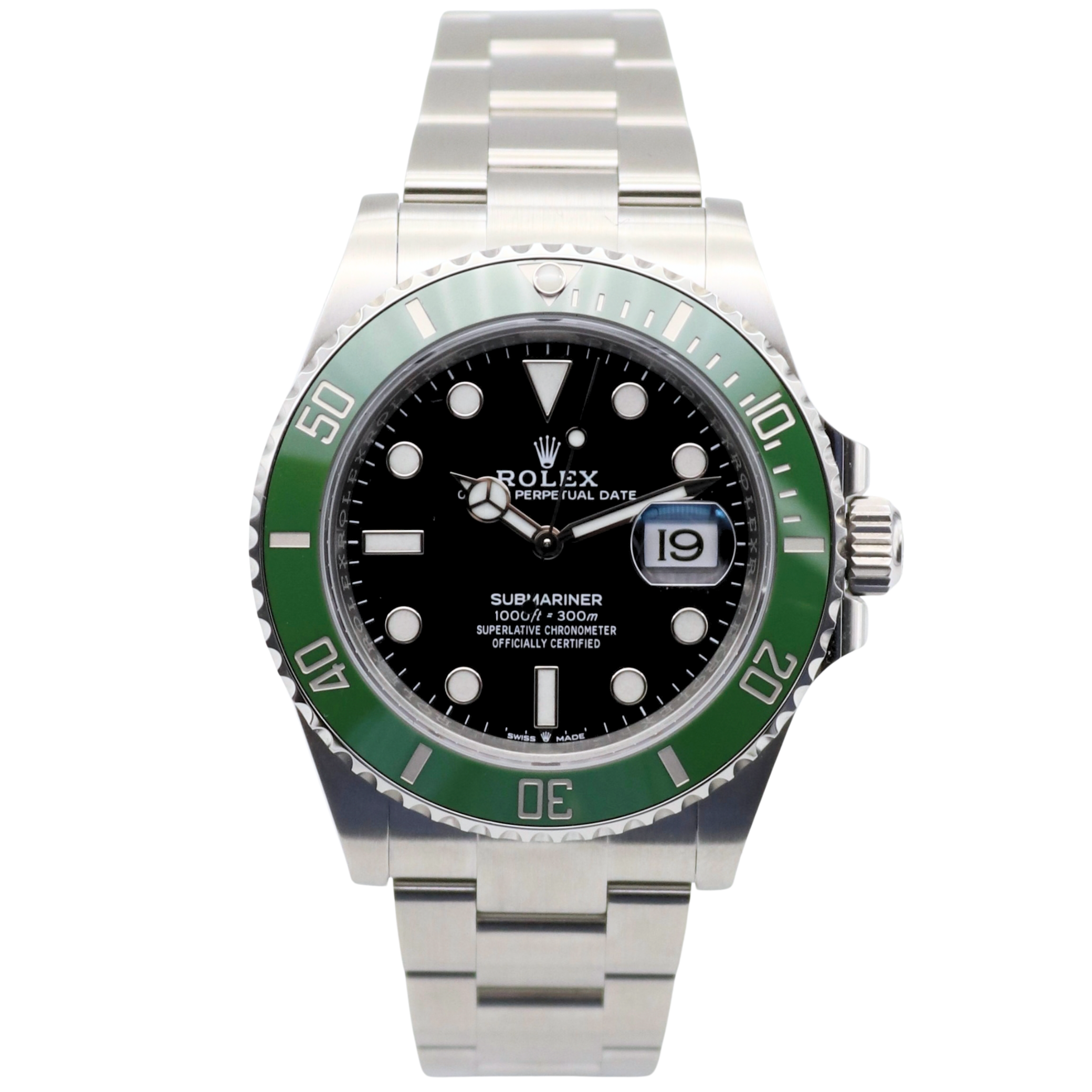Rolex Submariner Date 41mm ‘Starbucks’ Green Bezel Stainless Steel 126610LV