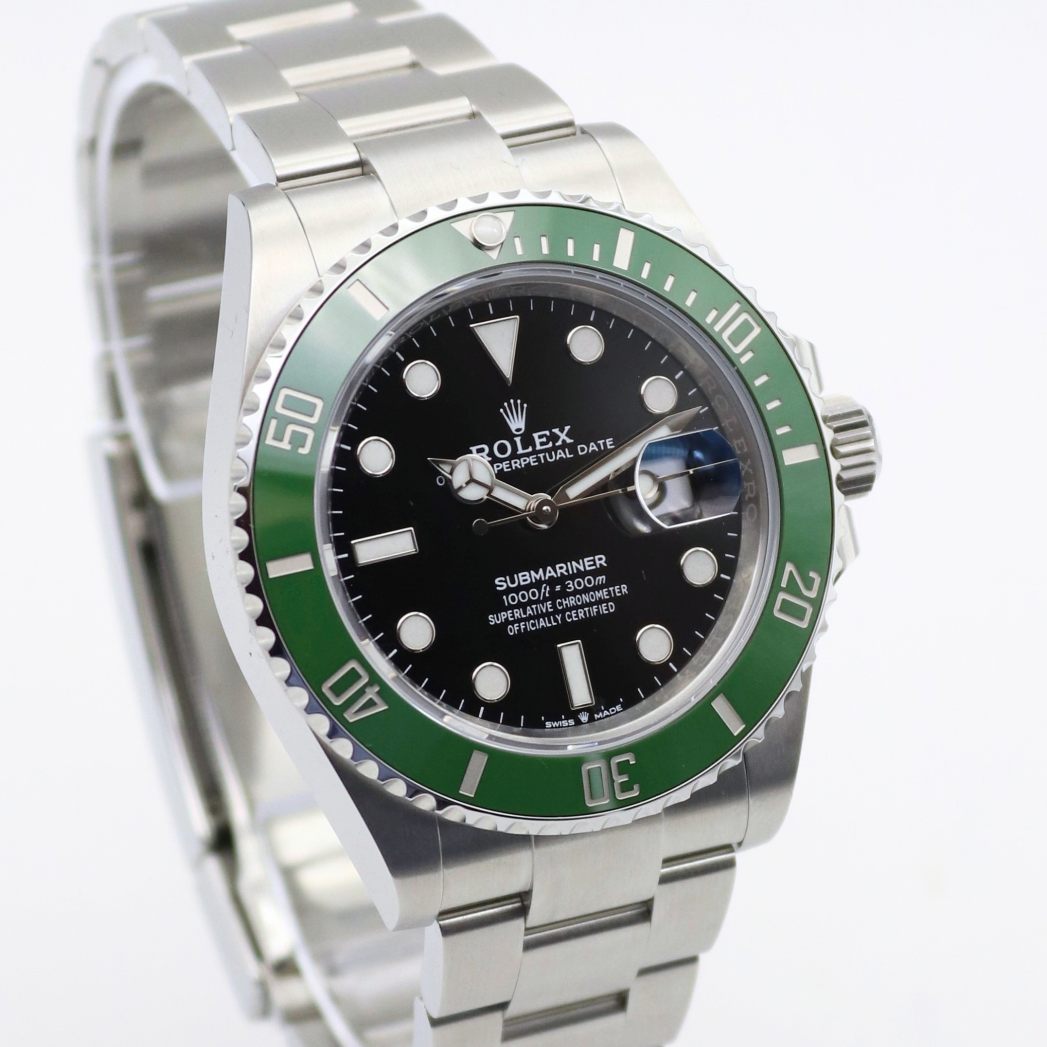 Rolex Submariner Date 41mm 'Starbucks' Green Bezel Stainless Steel 126610LV - Image 3