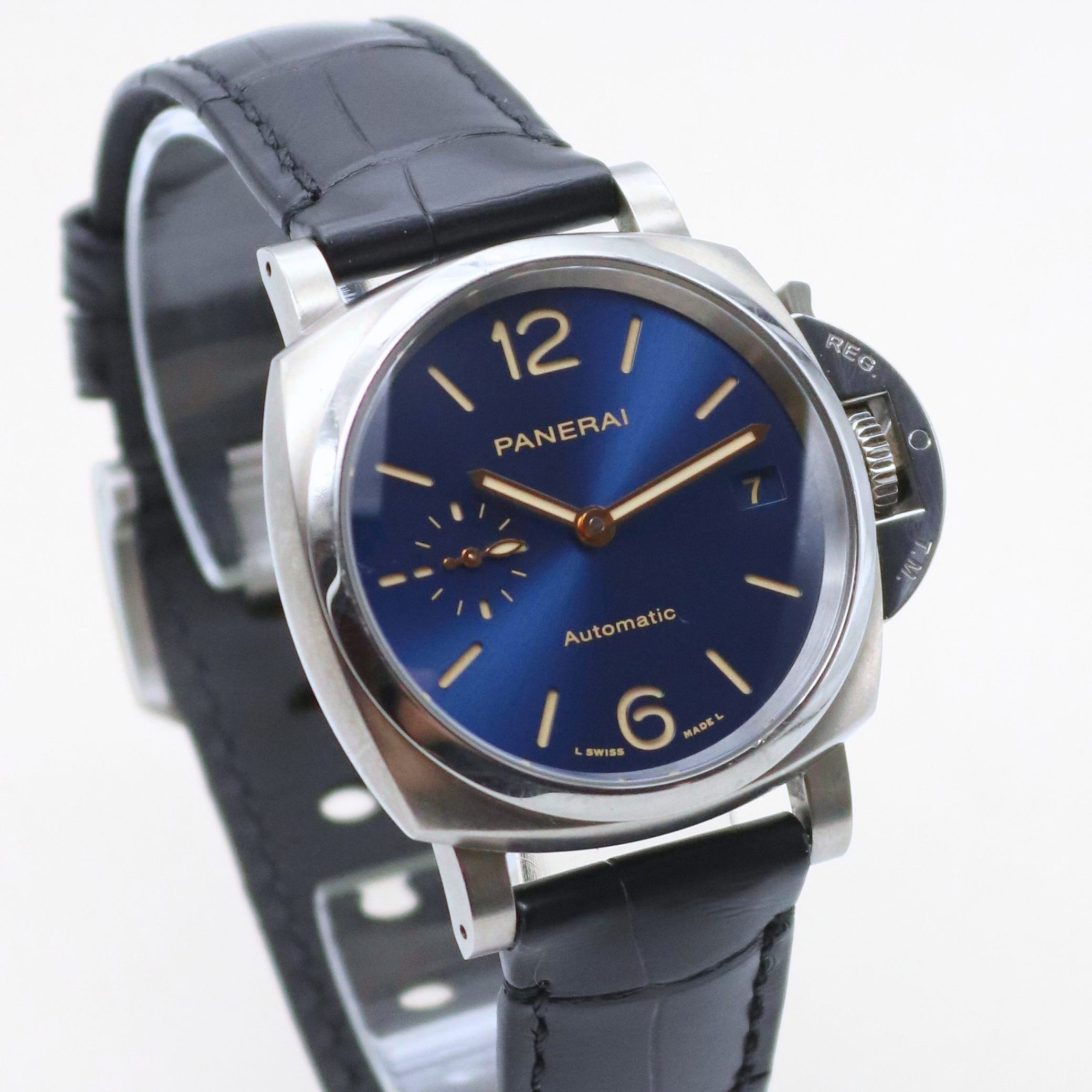Panerai Luminor Due 38mm Blue Dial Titanium PAM00926 - Image 3