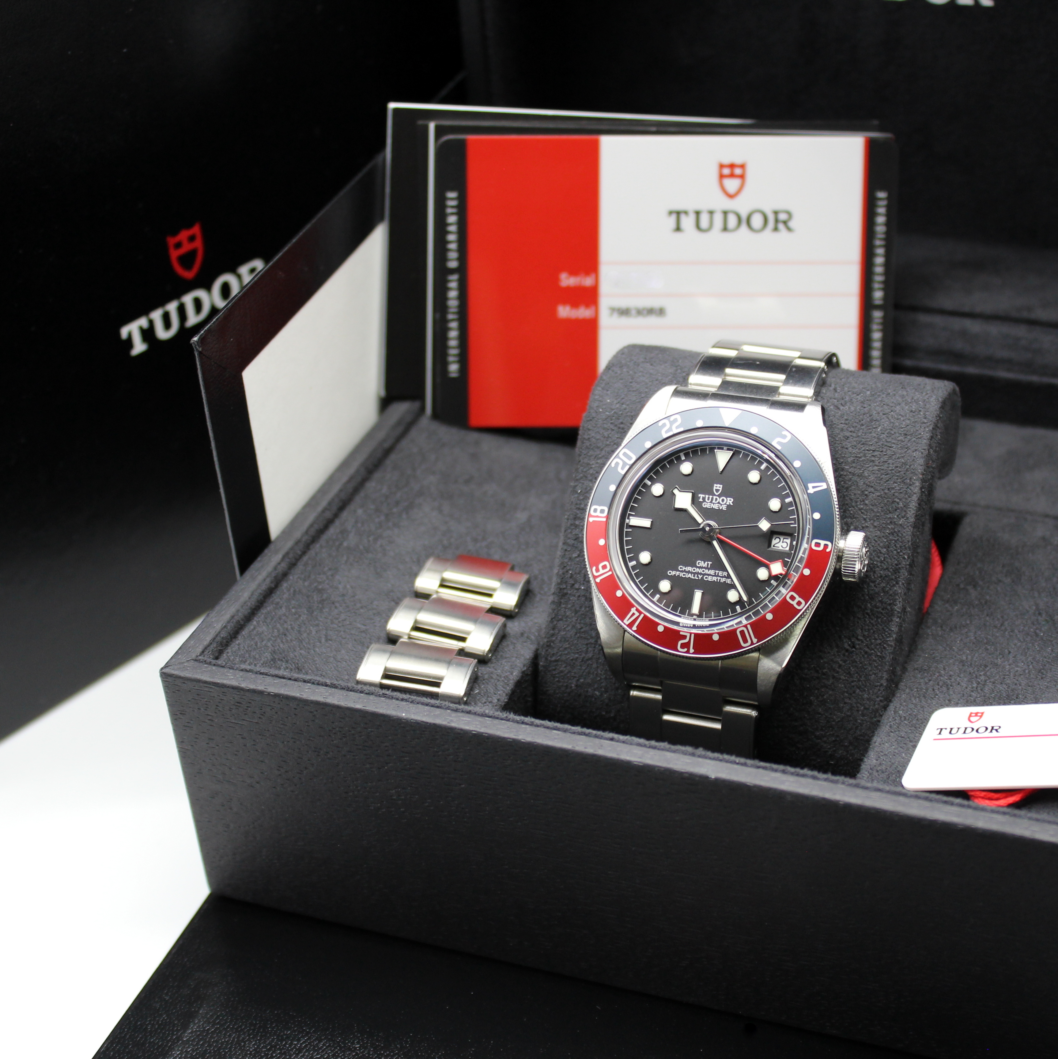 Tudor Black Bay GMT 'Pepsi' 41mm Black Dial Stainless Steel 79830RB - Image 7