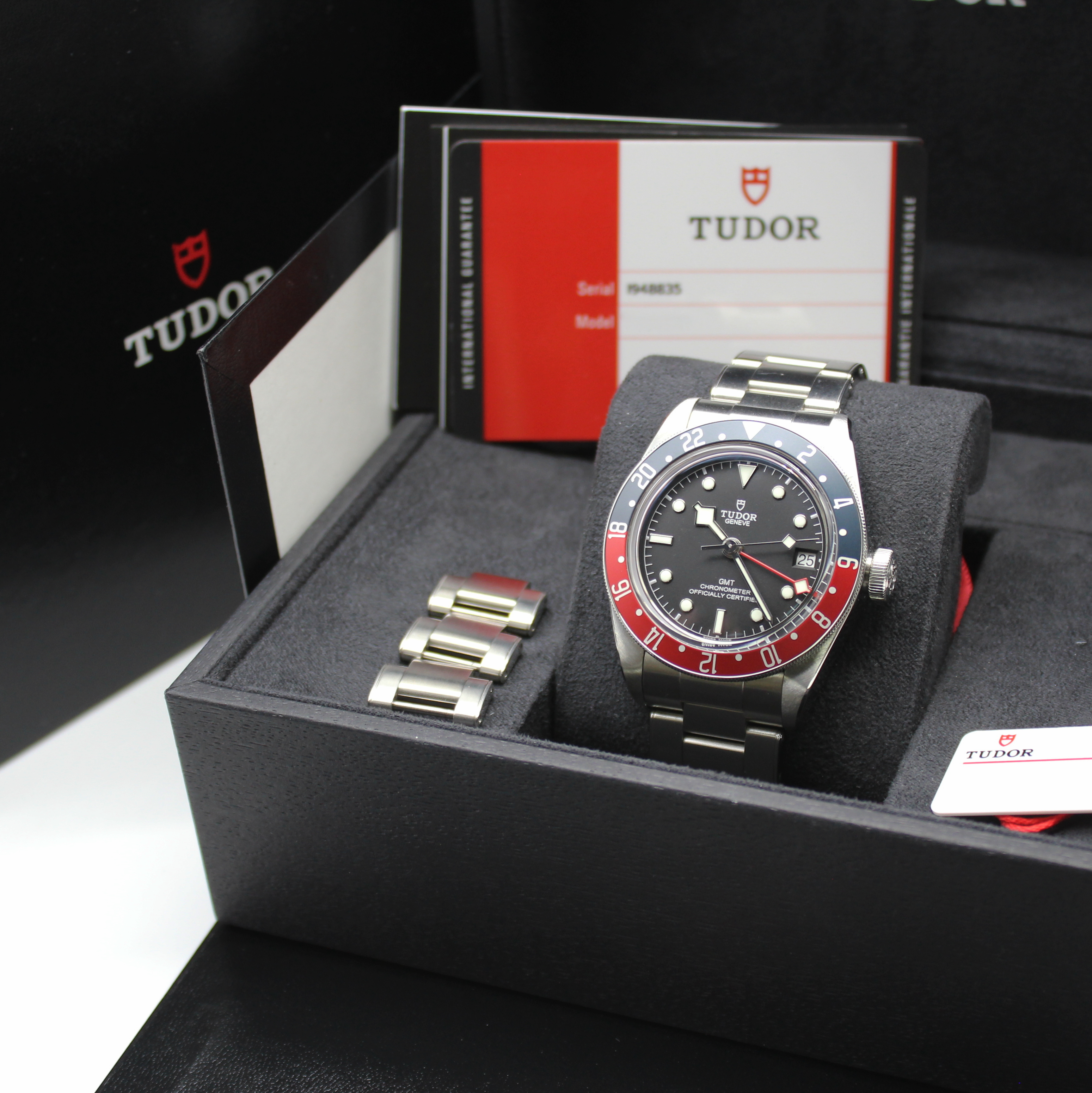 Tudor Black Bay GMT 'Pepsi' 41mm Black Dial Stainless Steel 79830RB - Image 7