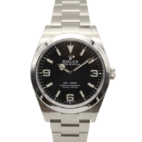 Rolex Explorer 39mm Black Dial Stainless Steel 214270