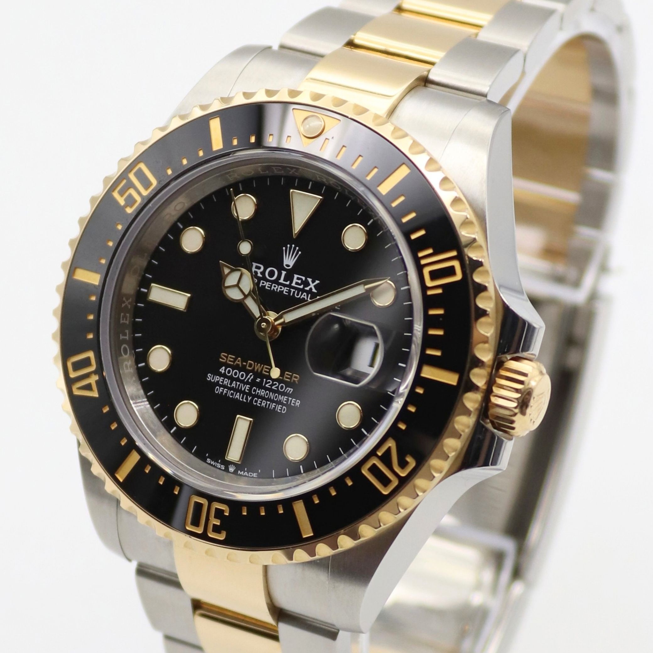 Rolex Sea-Dweller 43mm Black Dial 18k Yellow Gold/Stainless Steel 126603 - Image 2