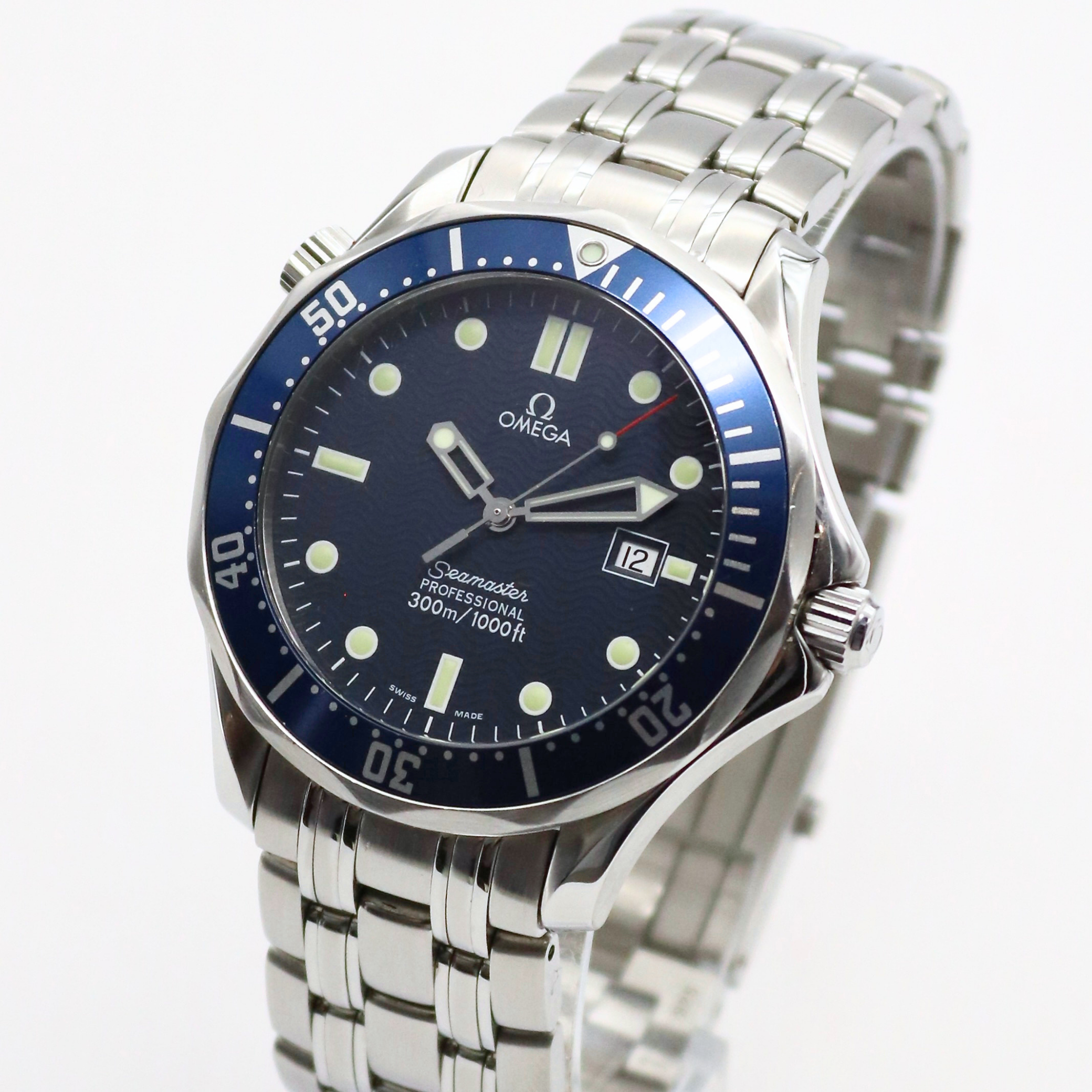 Omega Seamaster Professional 300M Quartz 'Goldeneye' Blue Wave Dial 41mm 2541.80.00 - Image 2