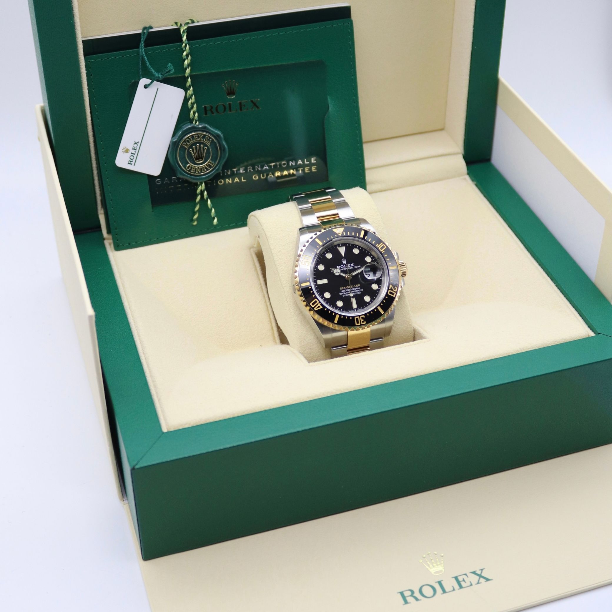 Rolex Sea-Dweller 43mm Black Dial 18k Yellow Gold/Stainless Steel 126603 - Image 7