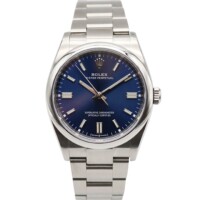 Rolex Oyster Perpetual 36mm Blue Dial Stainless Steel 126000