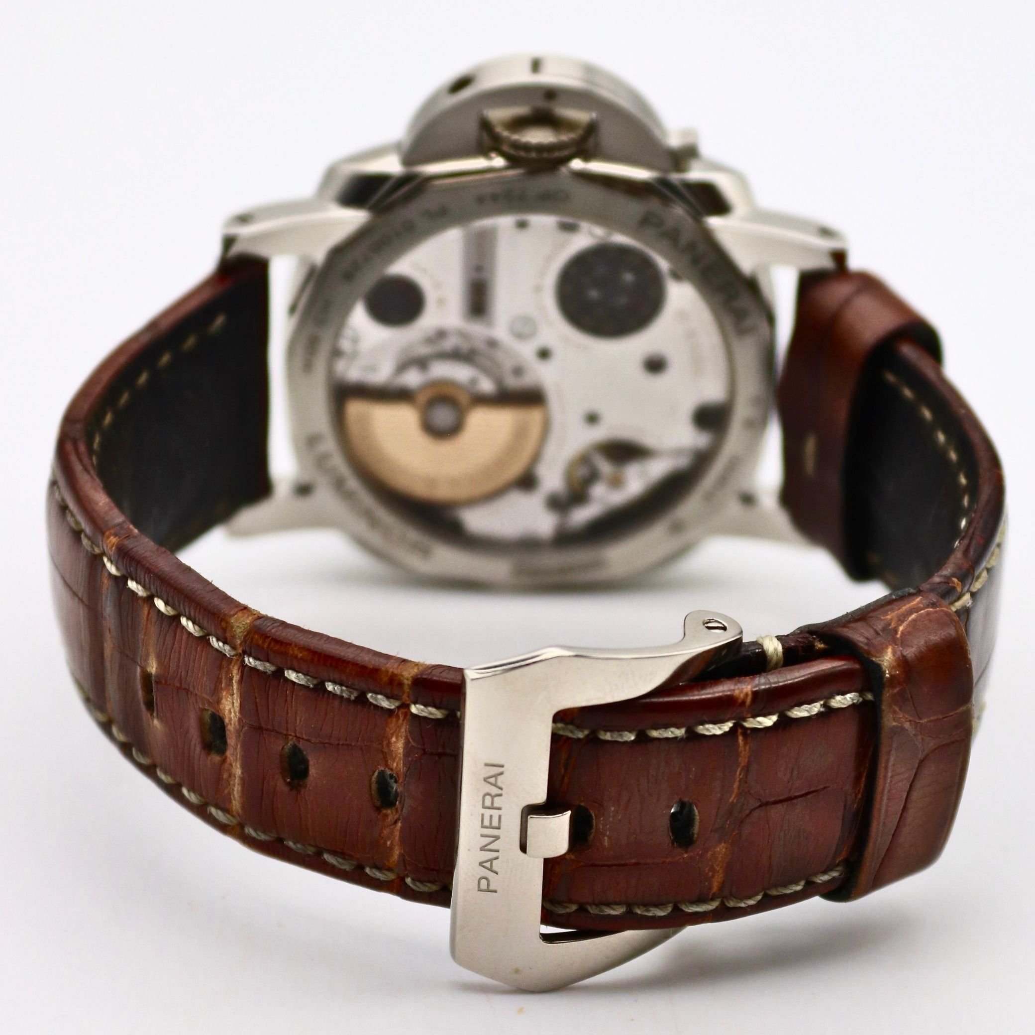 Panerai Luminor Perpetual Calendar GMT 44 mm Green Dial Platinumtech PAM00715 - Image 4