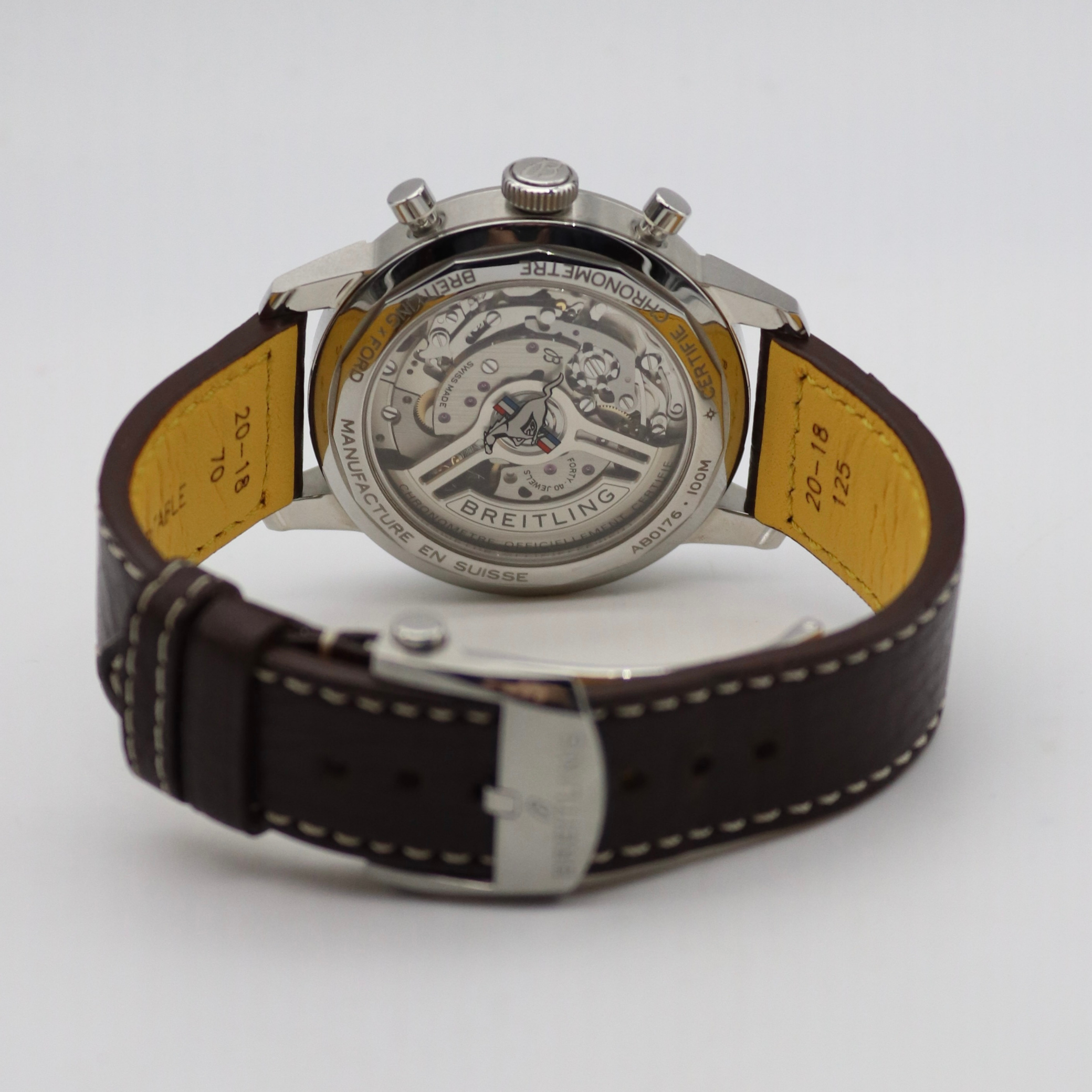 Breitling Top Time B01 Chronograph 41mm 'Ford Mustang' Green Dial Stainless Steel AB0176 - Image 4