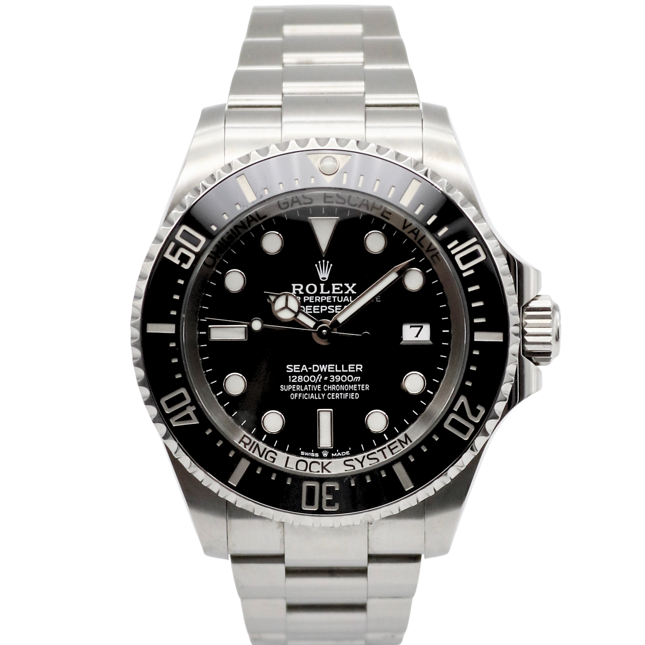 Rolex Sea-Dweller Deepsea Stainless Steel Black Dial 44mm 136660