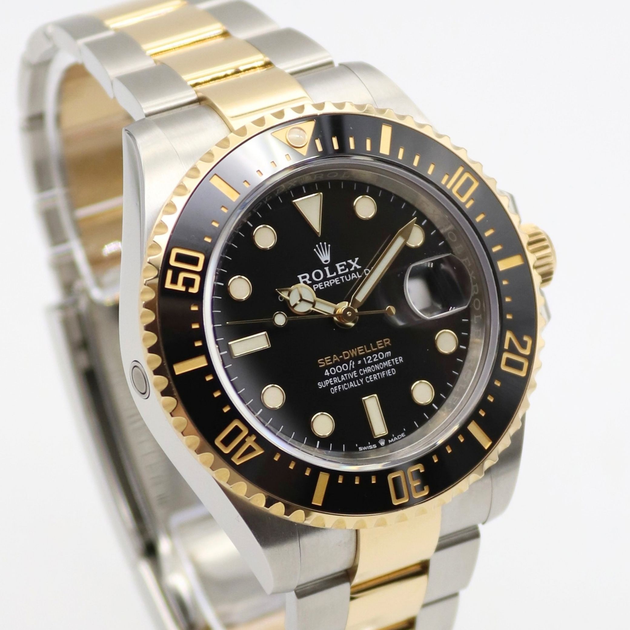 Rolex Sea-Dweller 43mm Black Dial 18k Yellow Gold/Stainless Steel 126603 - Image 3
