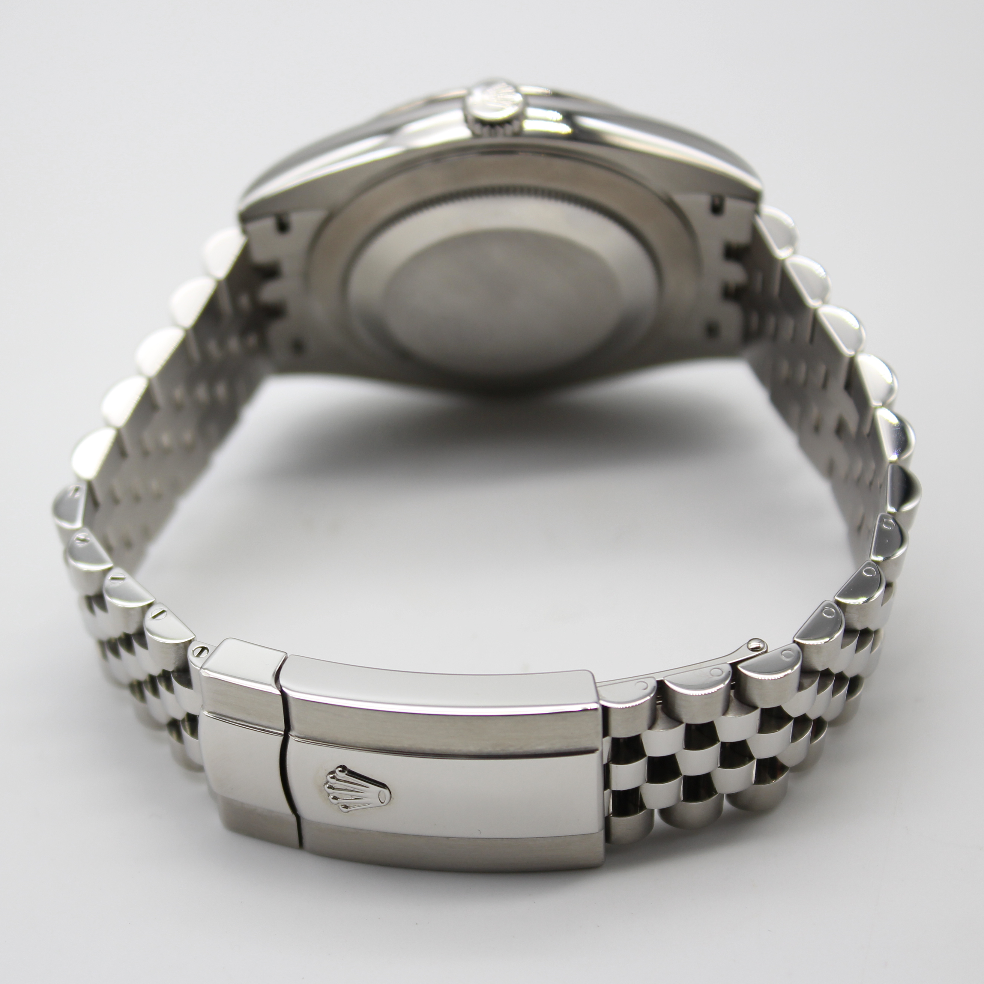 Rolex Datejust 41mm Black Dial Jubilee Bracelet Stainless Steel 126334 - Image 6
