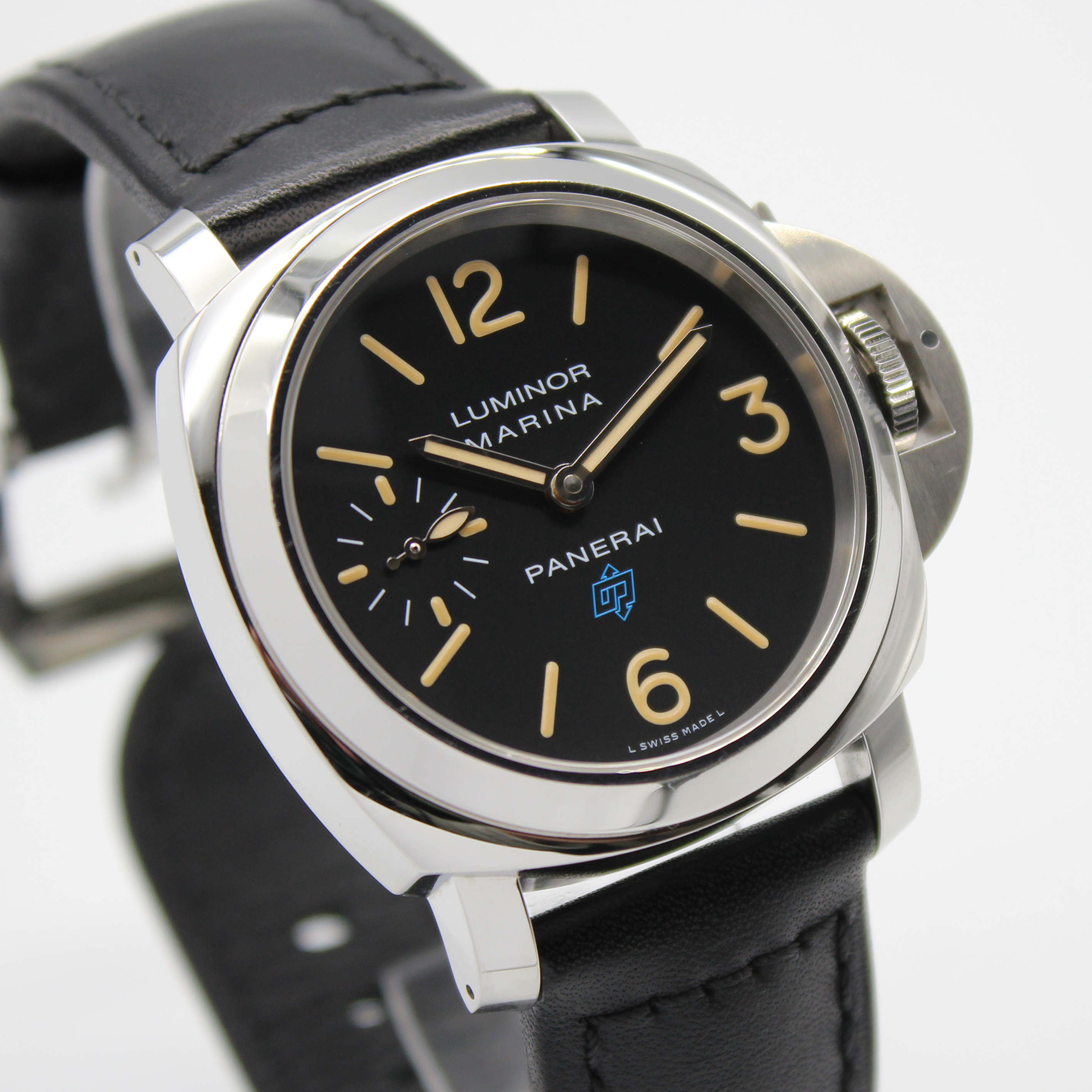 Panerai Luminor 44mm Base Logo Black Dial Stainless Steel PAM00631 - Image 3