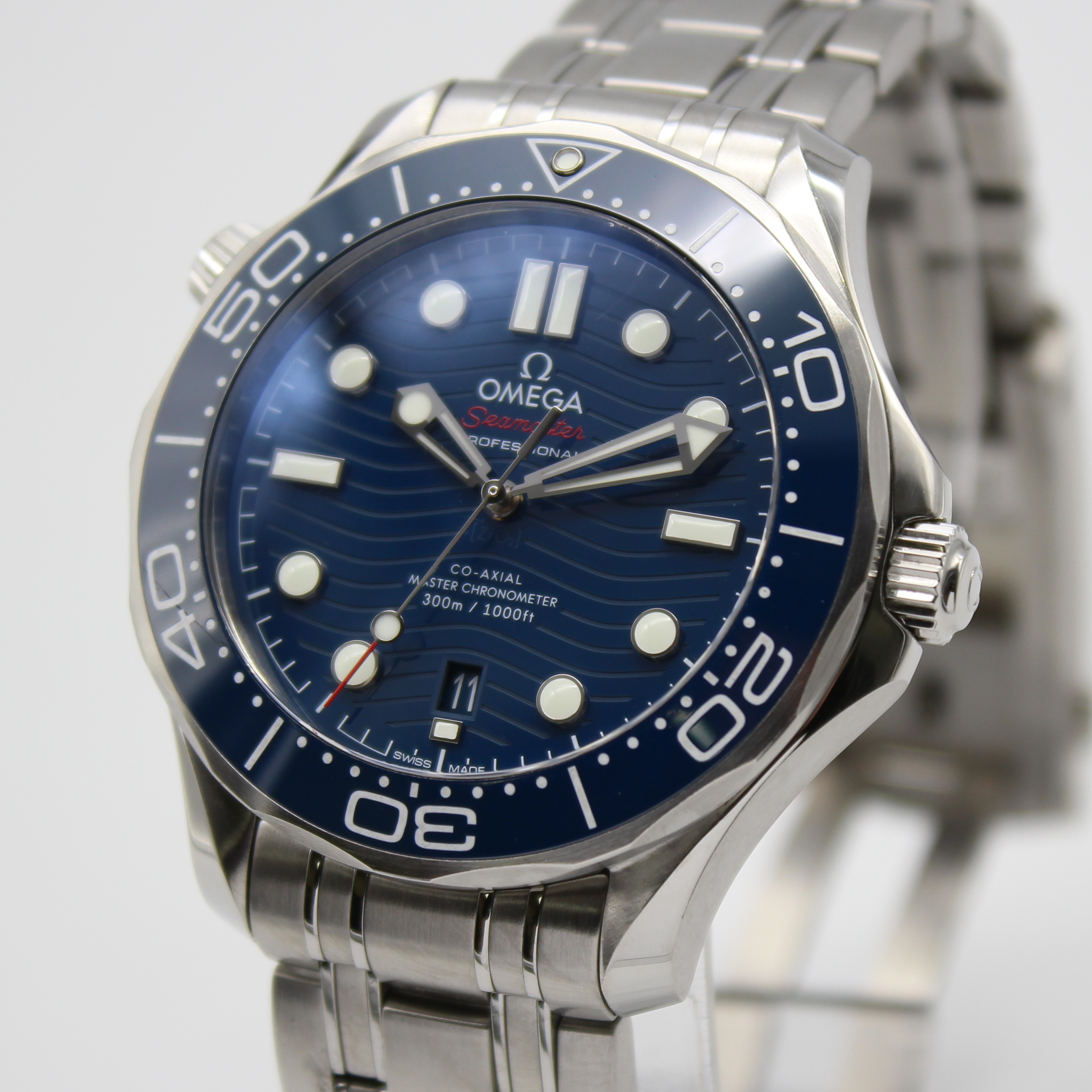 Omega Seamaster Professional 300m 42mm Blue Dial Stainless Steel 210.30.42.20.03.001 - Image 2