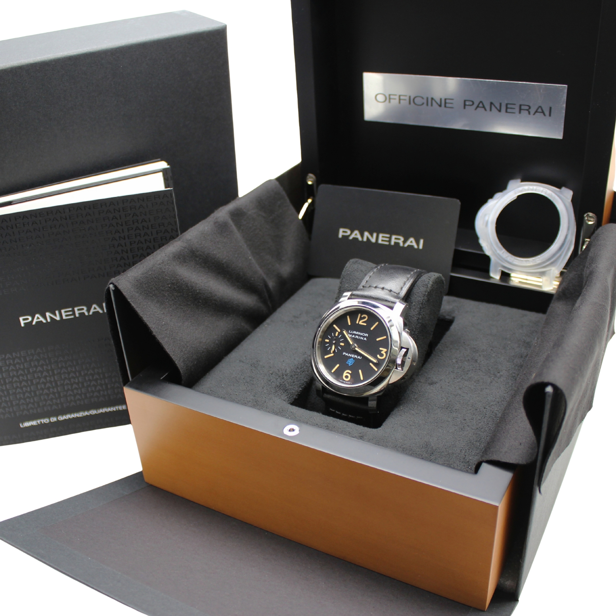 Panerai Luminor 44mm Base Logo Black Dial Stainless Steel PAM00631 - Image 5
