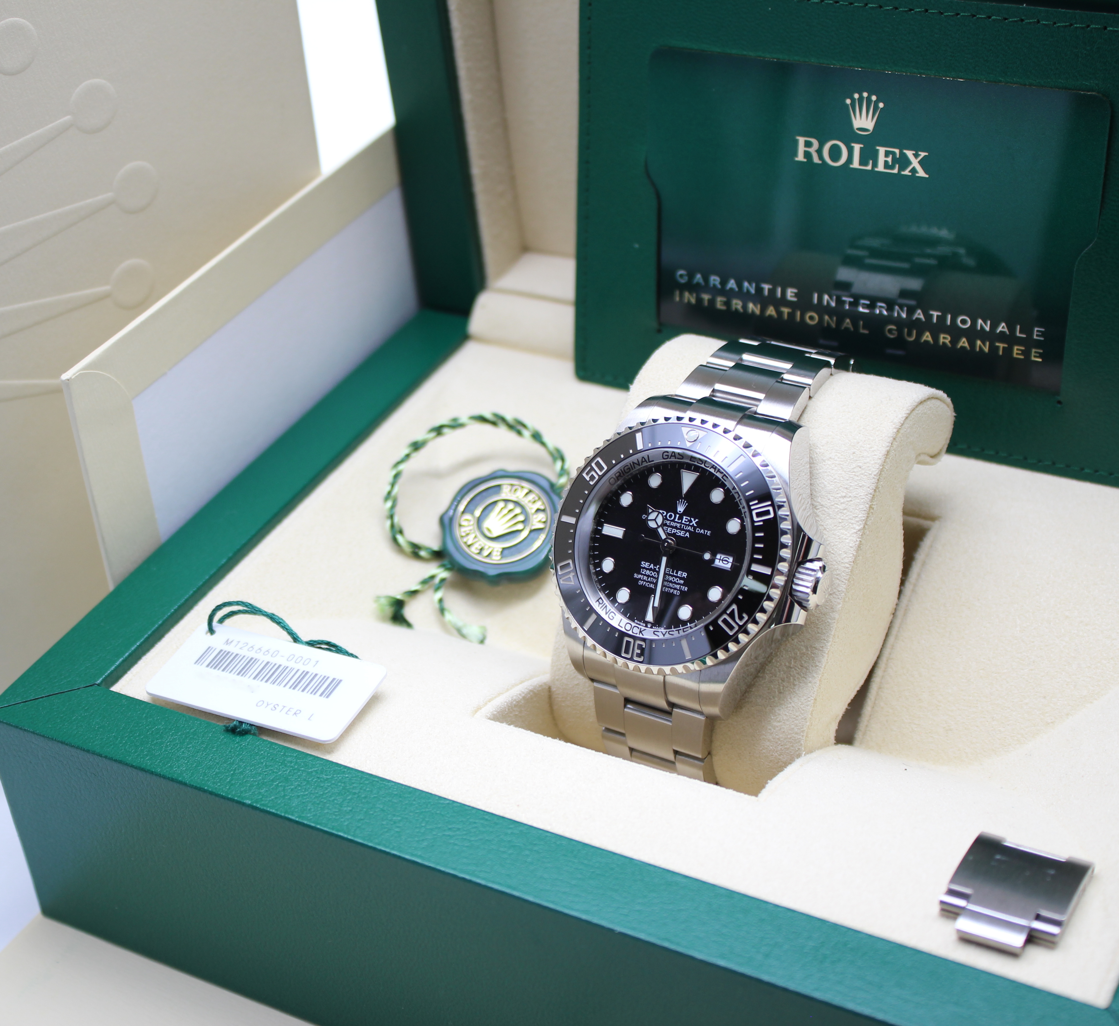 Rolex Sea-Dweller Deepsea 44mm Black Dial Stainless Steel 126660 - Image 7